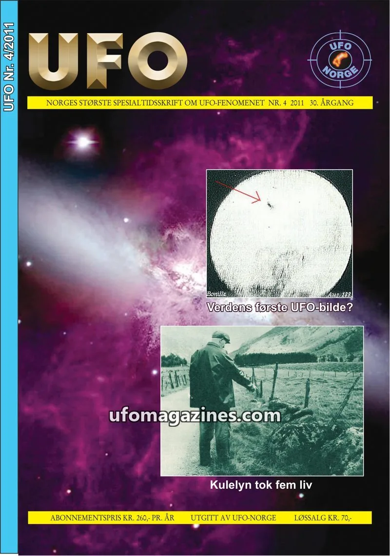 Cover of UFO issue 4/2011: UFO