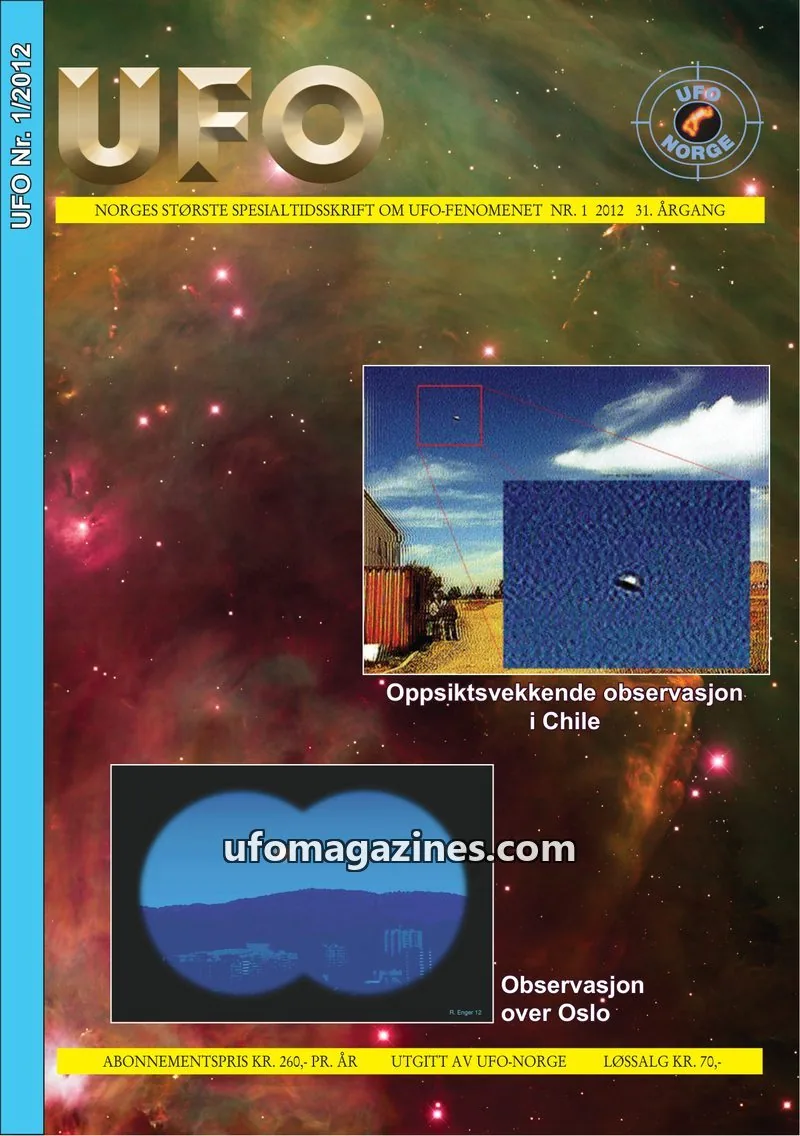 Cover of UFO issue 1/2012: UFO