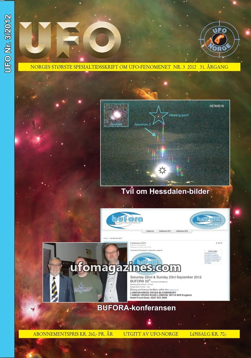 Cover of UFO issue 3/2012: UFO