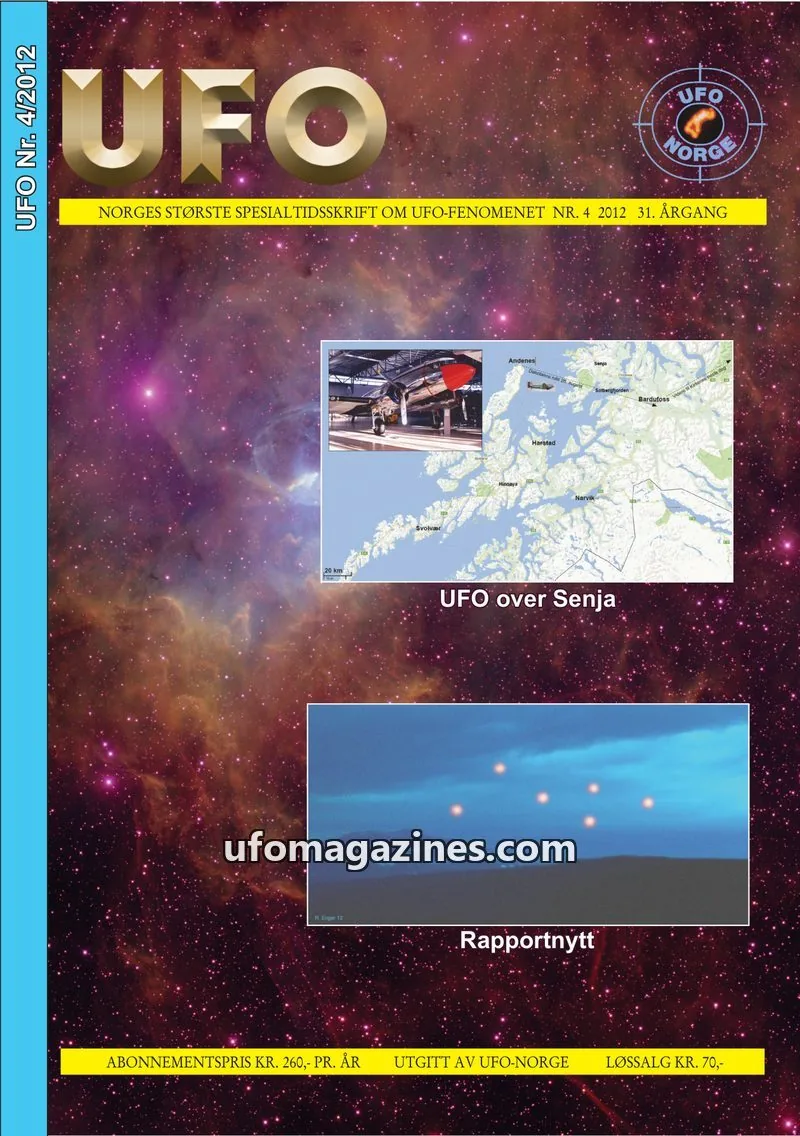 Cover of UFO issue 4/2012: UFO
