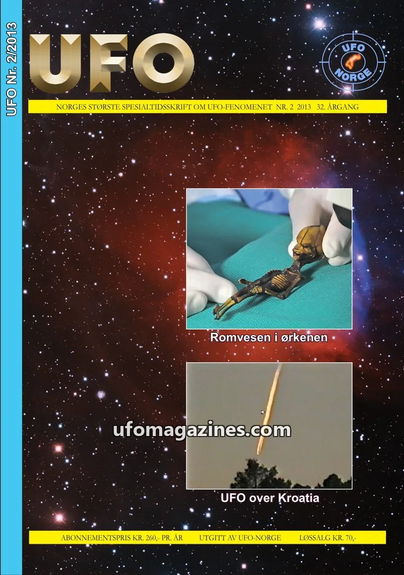 Cover of UFO issue 2/2013: UFO