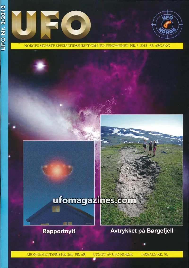 Cover of UFO issue 3/2013: UFO
