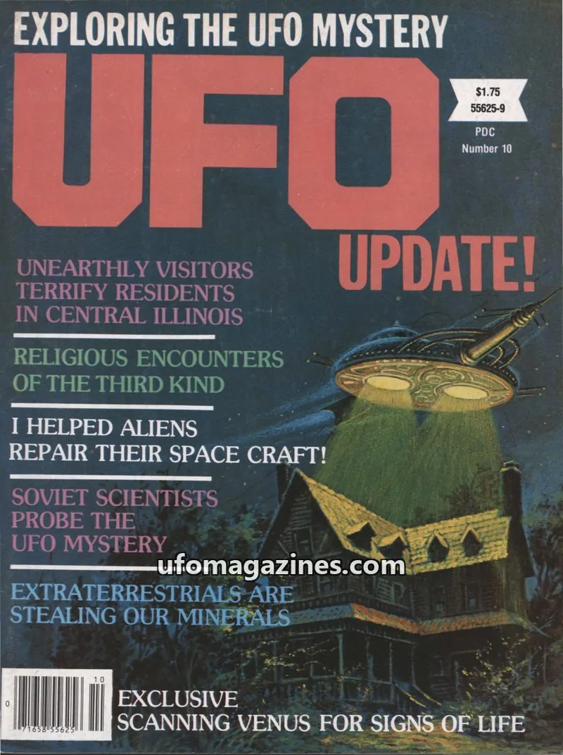 Cover of UFO Update (Beyond Reality) issue 10: UFO UPDATE!