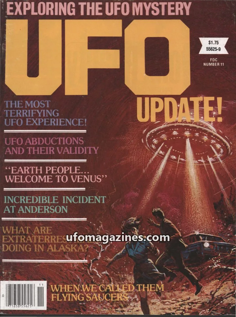 Cover of UFO Update (Beyond Reality) issue NUMBER 11: UFO UPDATE!