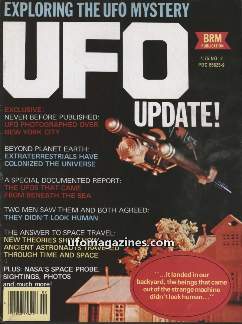 Cover of UFO Update (Beyond Reality) issue NO 2: UFO UPDATE!
