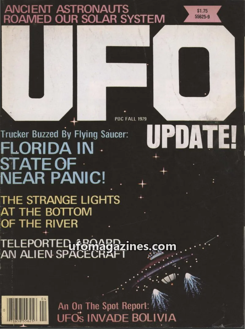 Cover of UFO Update (Beyond Reality) issue NUMBER 4: UFO UPDATE!