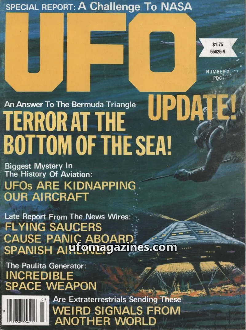 Cover of UFO Update (Beyond Reality) issue 7: UFO UPDATE!