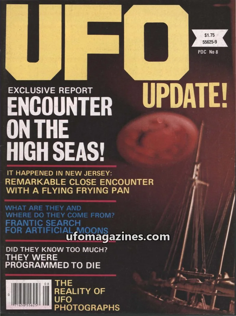 Cover of UFO Update (Beyond Reality) issue 8: UFO UPDATE!