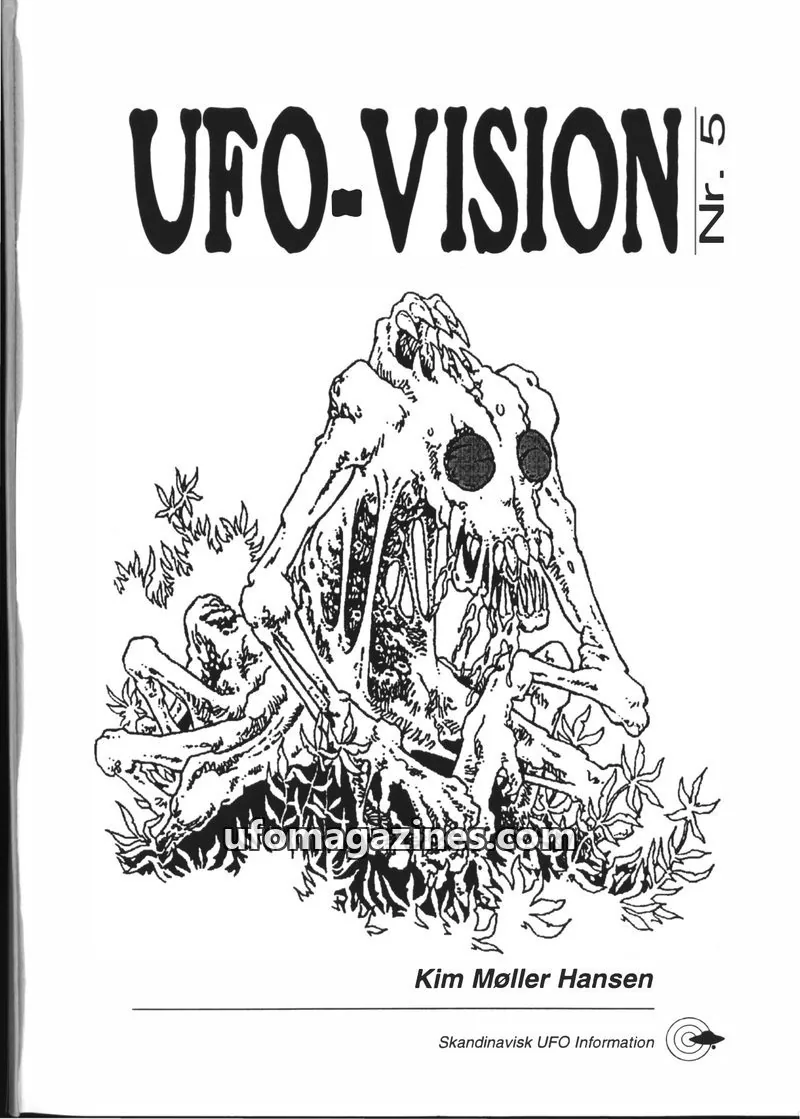 Cover of UFO Vision (SUFOI) issue 5: UFO-VISION