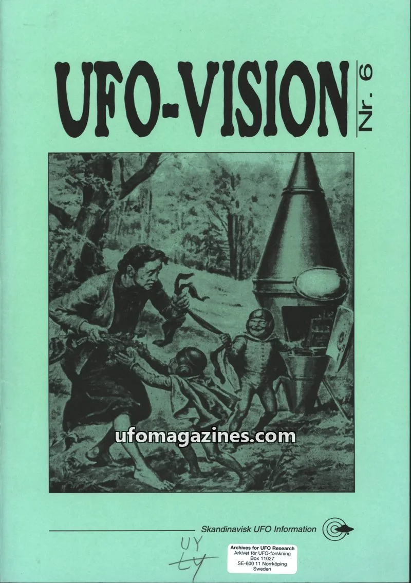 Cover of UFO Vision (SUFOI) issue Nr. 6: UFO-VISION