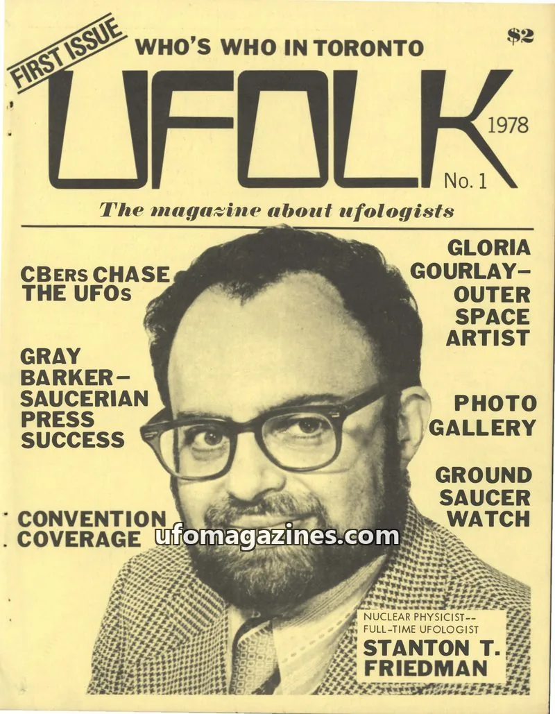 Cover of Ufolk (Duplantier) issue No. 1: UFOLK