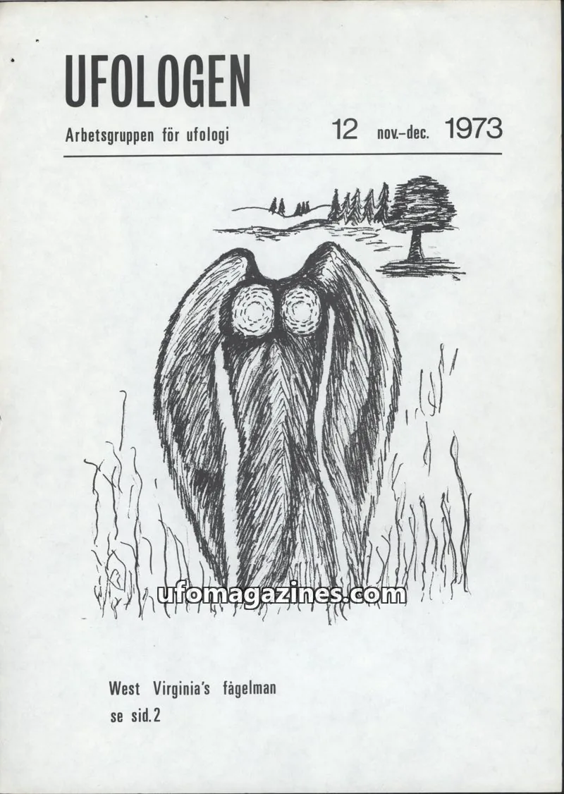 Cover of Ufologen (AFU) issue 12: UFOLOGEN