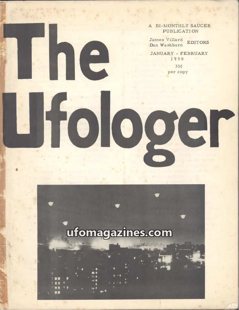 Cover of The Ufologer (Villard) issue Vol. 2, No. 2: The Ufologer