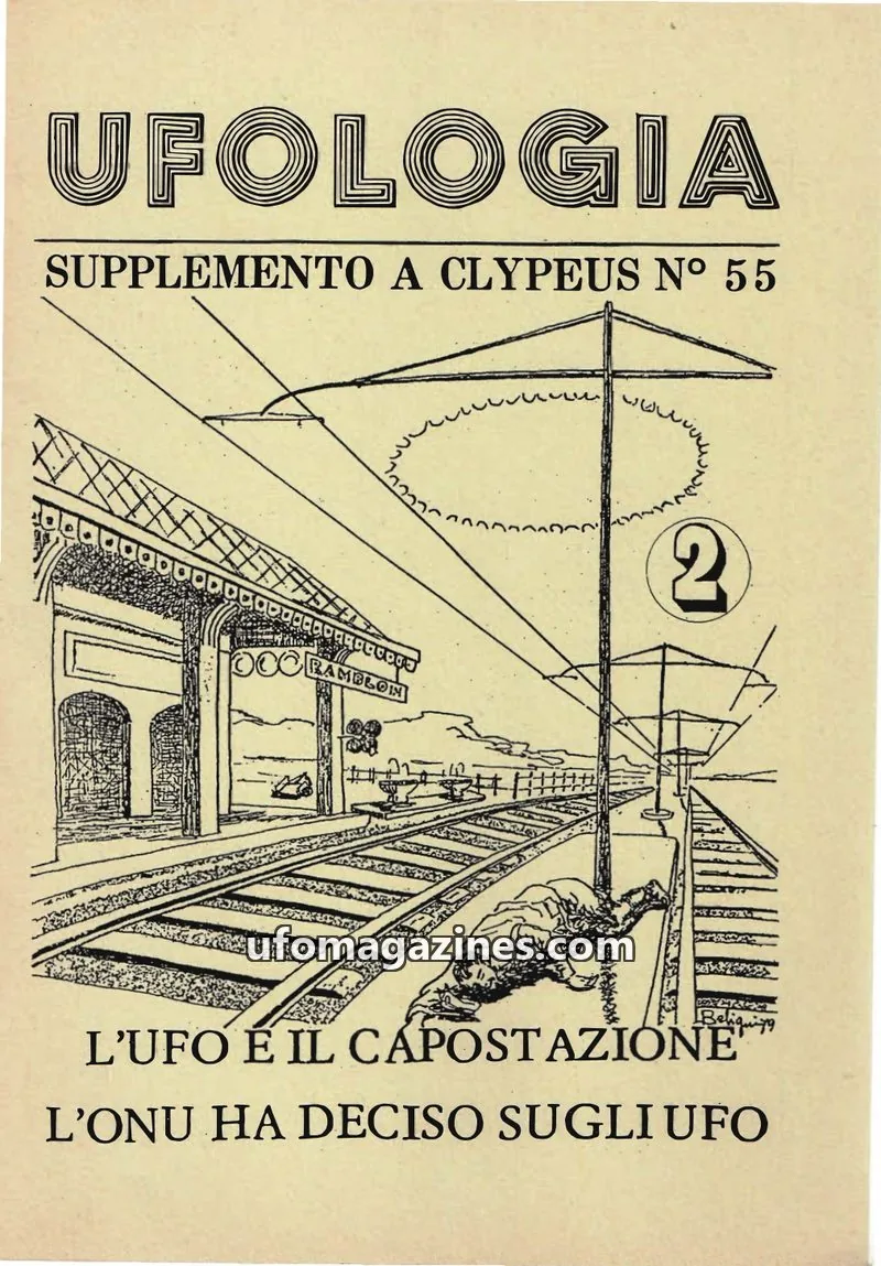 Cover of CLYPEUS issue 55: UFOLOGIA
