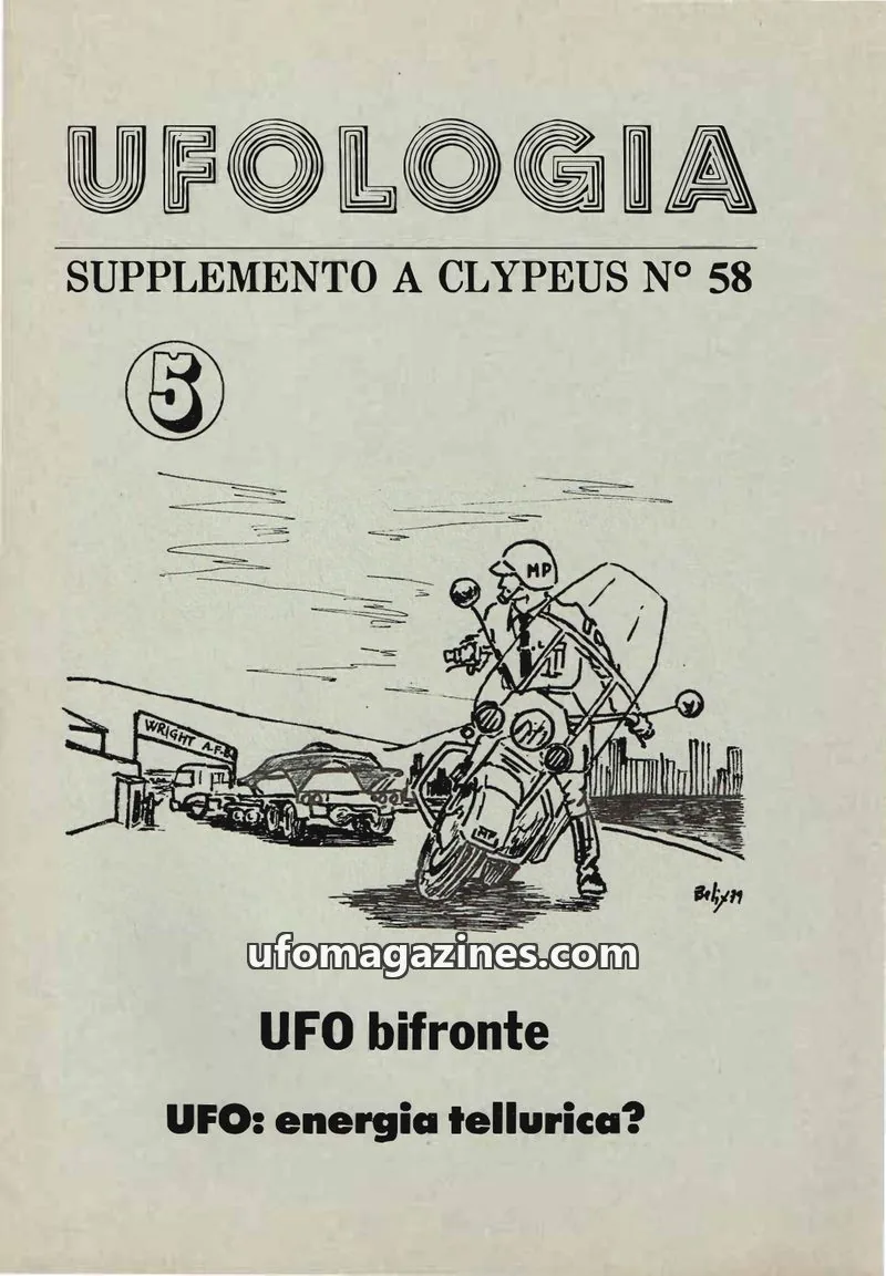 Cover of Ufologia issue 58: UFOLOGIA