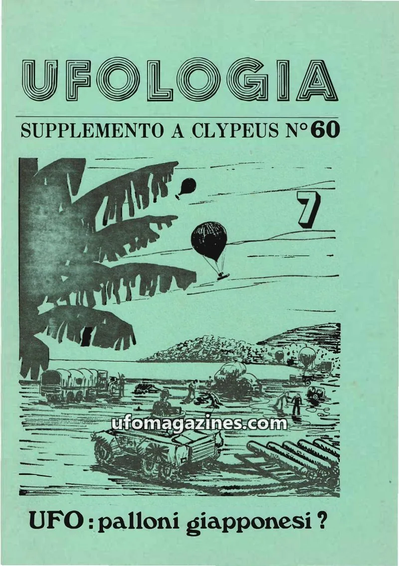 Cover of CLYPEUS issue N° 60: UFOLOGIA