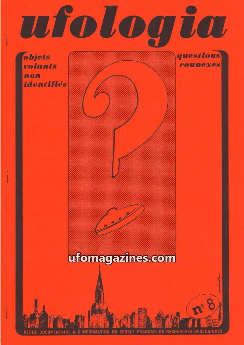 Cover of CFRU issue N°8: UFOLOGIA