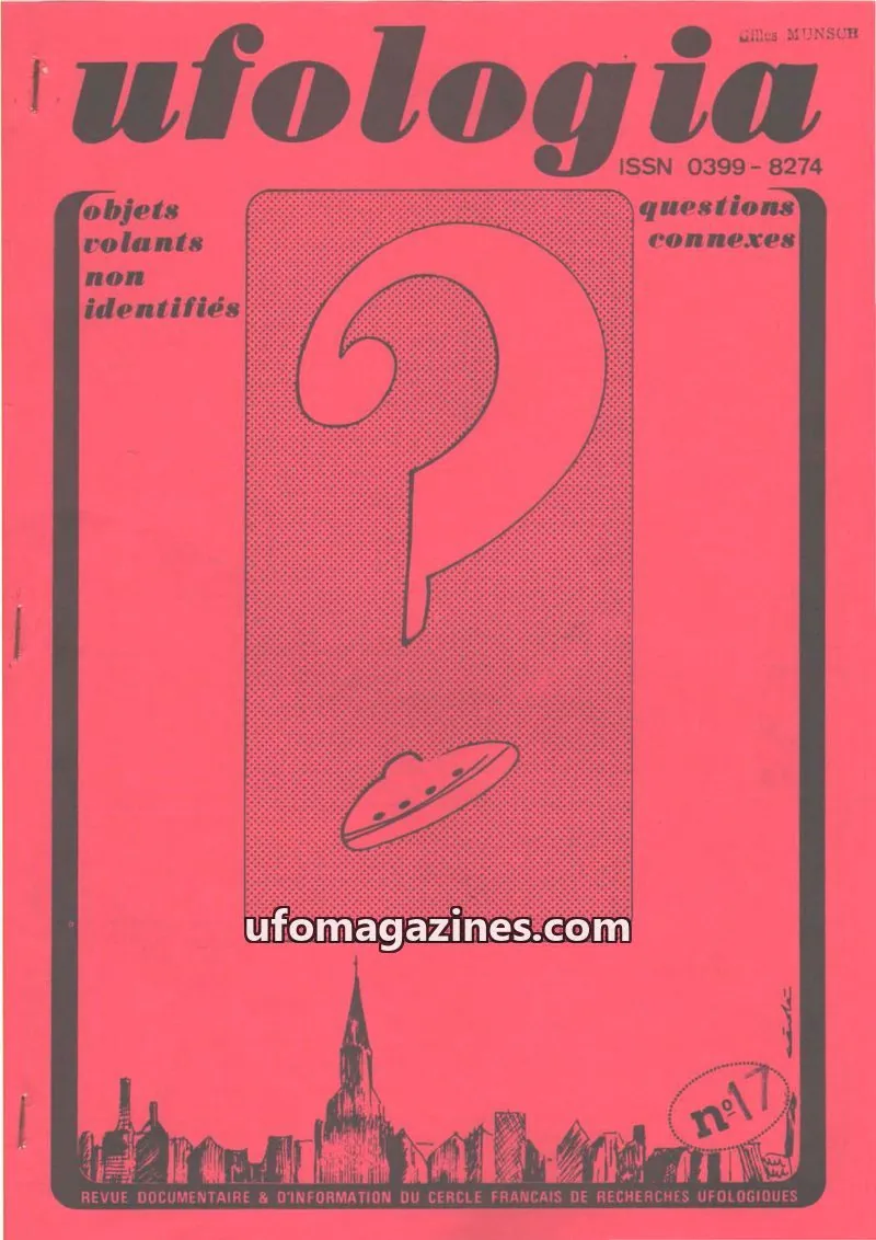 Cover of Ufologia issue N°17: ufologia