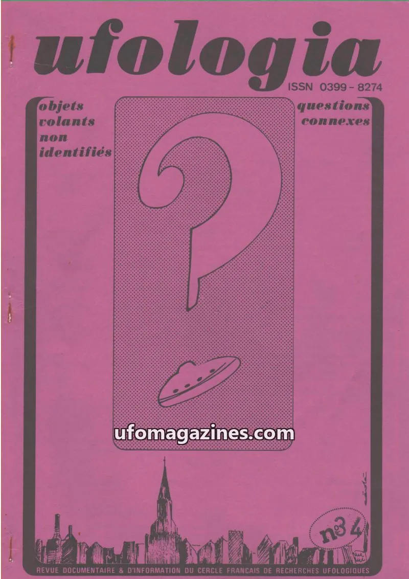 Cover of Ufologia issue 34: ufologia