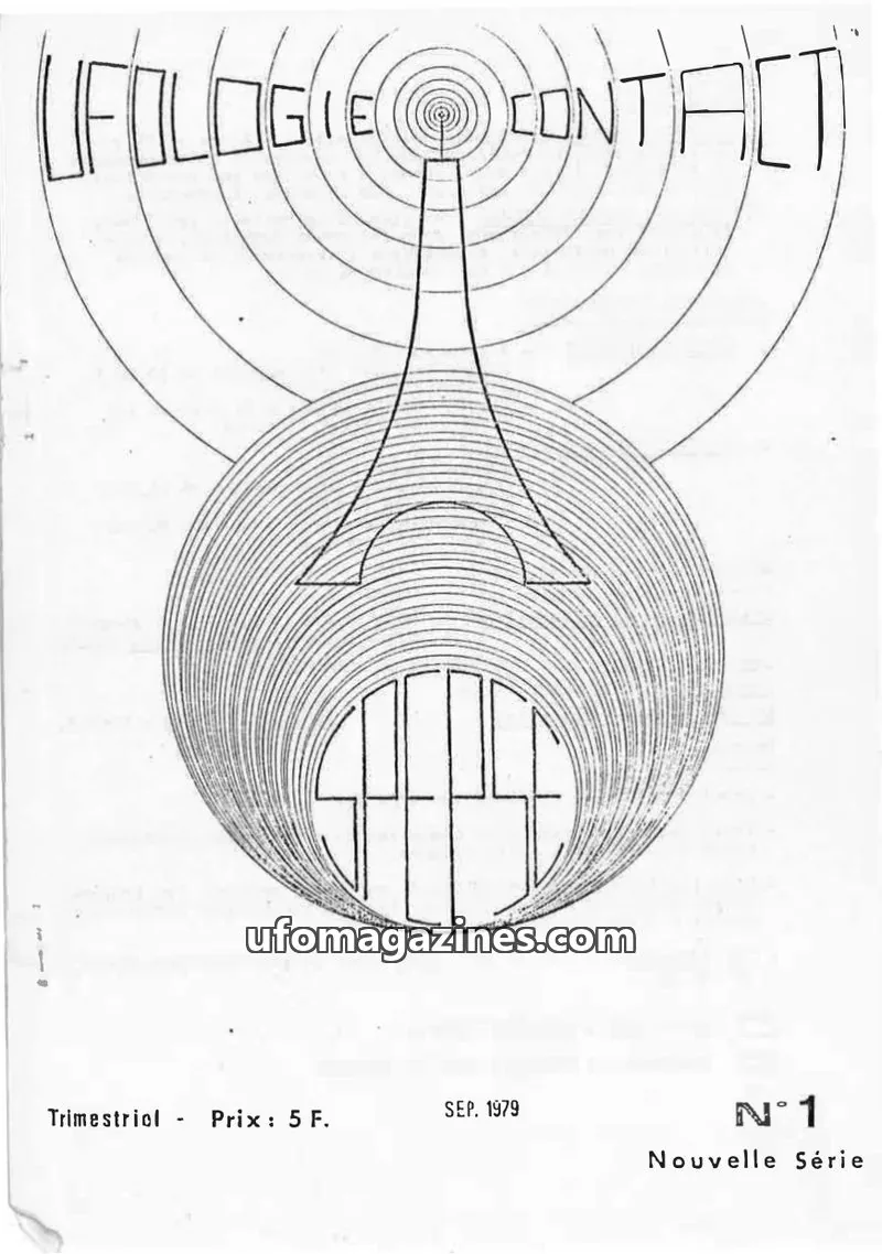 Cover of SPEPSE issue 1: UFOLOGIE CONTACT