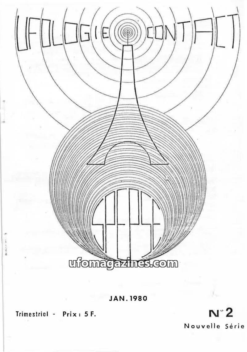 Cover of SPEPSE issue 2: UFOLOGIE CONTACT
