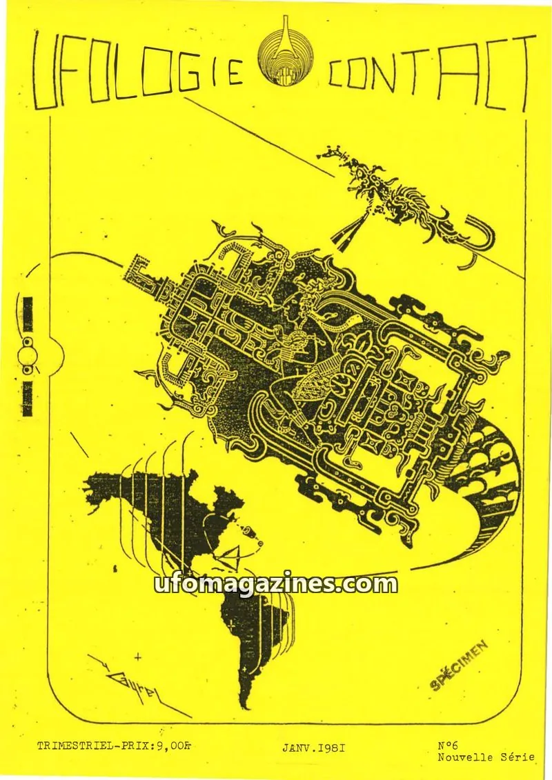 Cover of SPEPSE issue 6: UFOLOGIE CONTACT