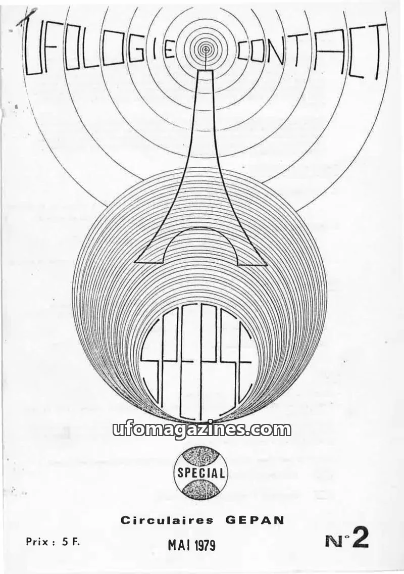 Cover of SPEPSE issue 2: UFOLOGIE CONTACT