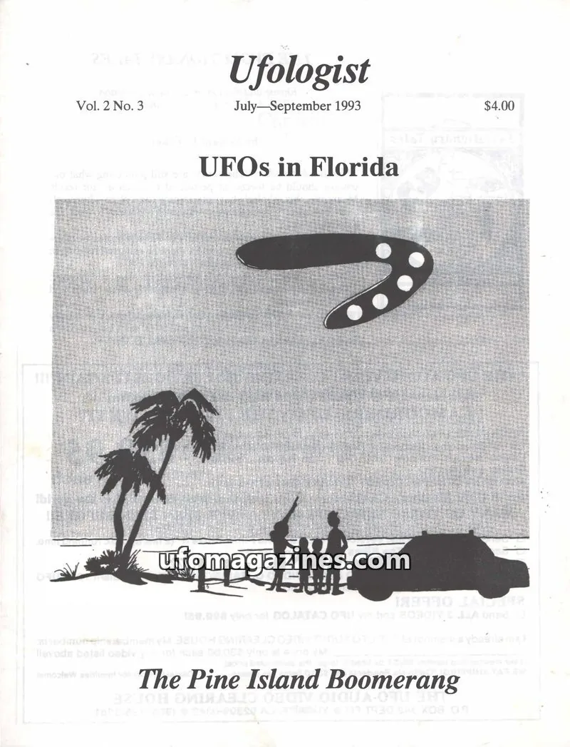 Cover of Ufologist, The (Terrell Ecker) issue Vol. 2 No. 3: Ufologist