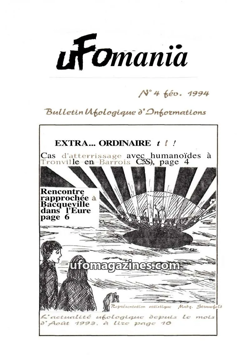 Cover of UFOmania issue 4: ufomania