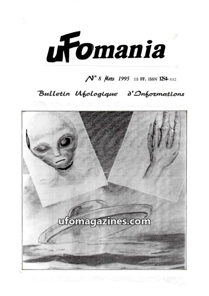 Cover of UFOMANIA issue 8: Ufomania
