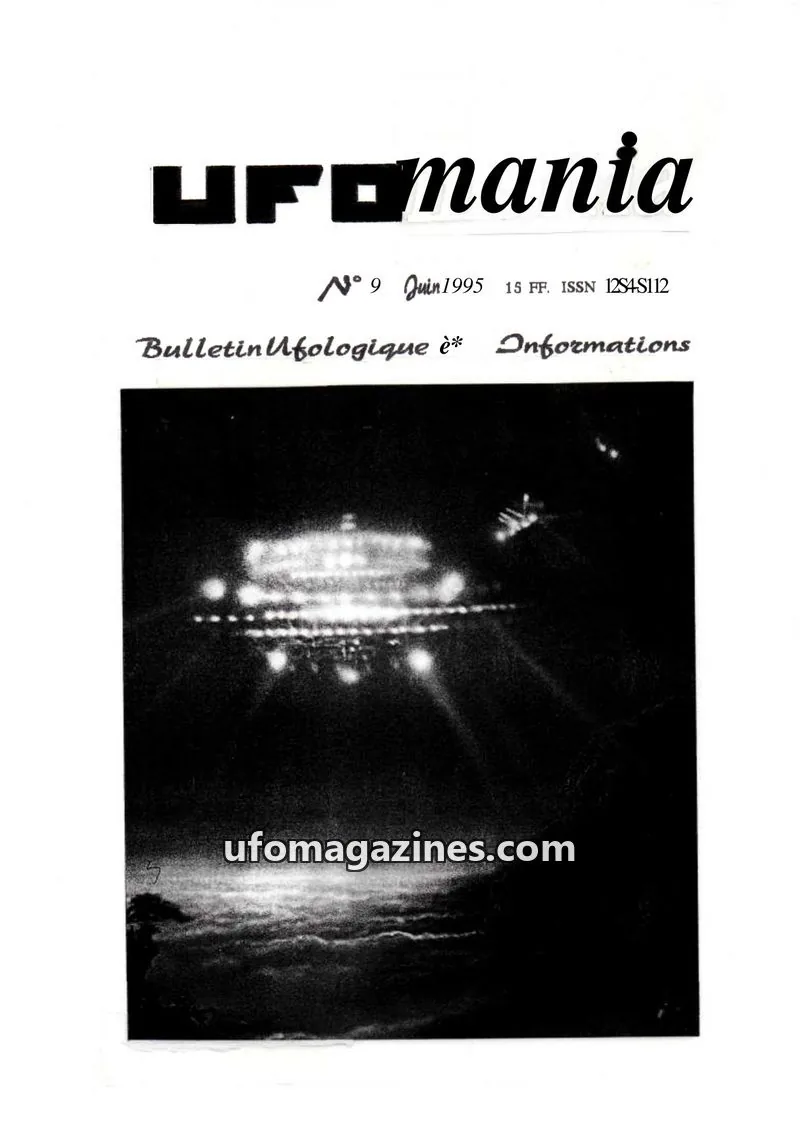 Cover of UFOMANIA issue 9: UFOmanta