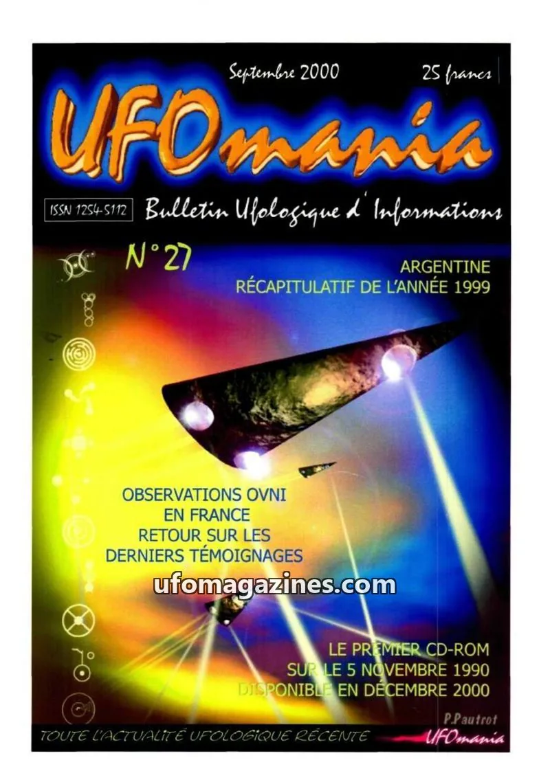 Cover of UFOmania issue 27: UFOmania
