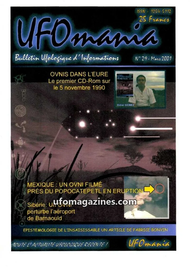 Cover of UFOmania issue 29: UFOmania