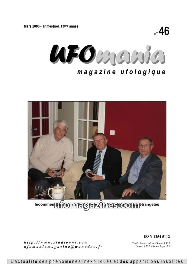 Cover of UFOmania issue 46: UFOmania