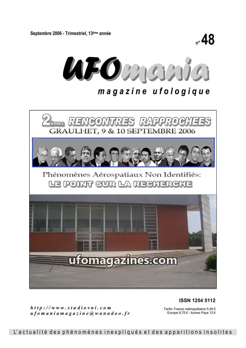 Cover of UFOmania issue 48: UFOmania