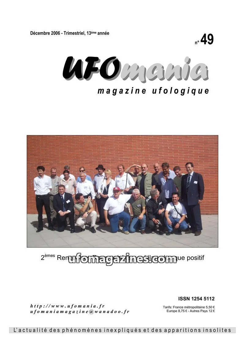 Cover of UFOmania issue 49: UFOmania