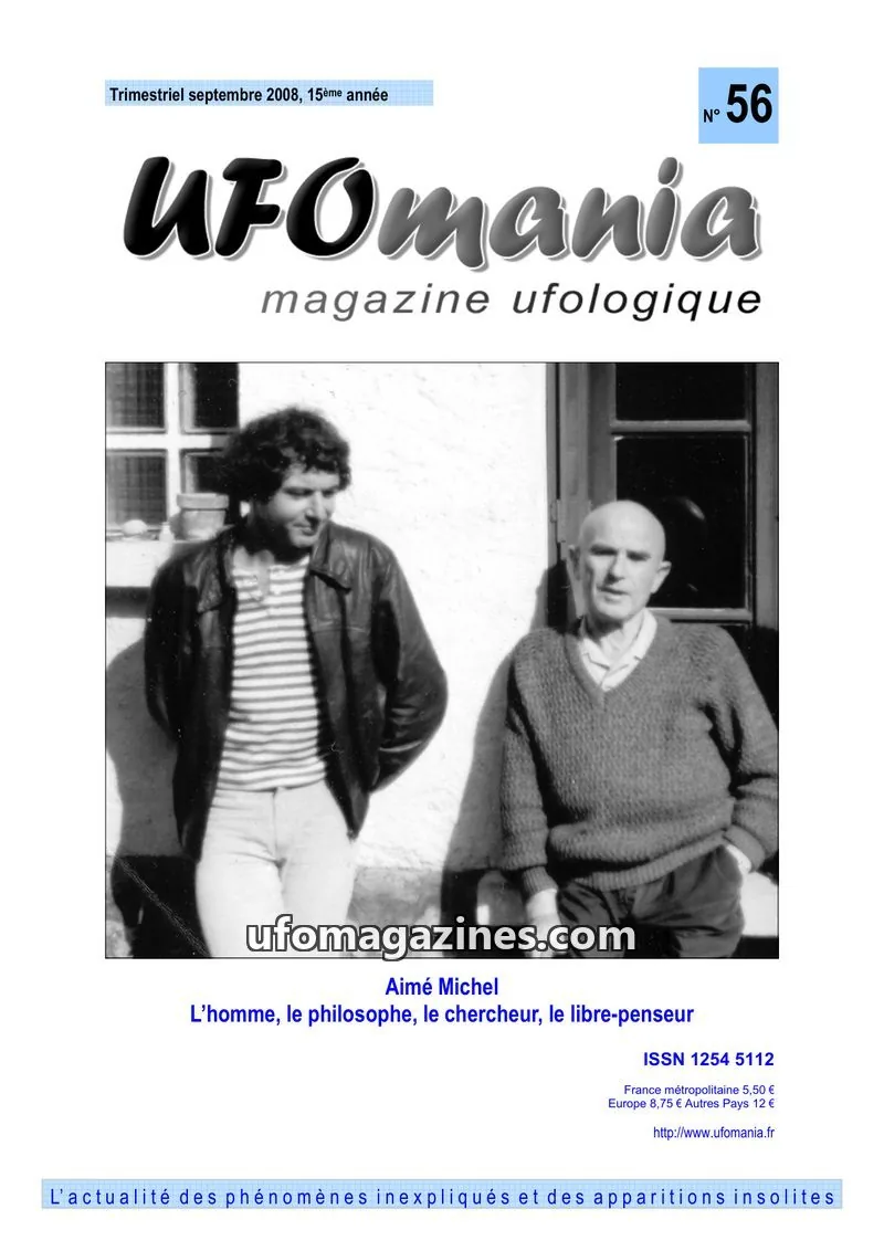 Cover of UFOmania issue 56: UFOmania