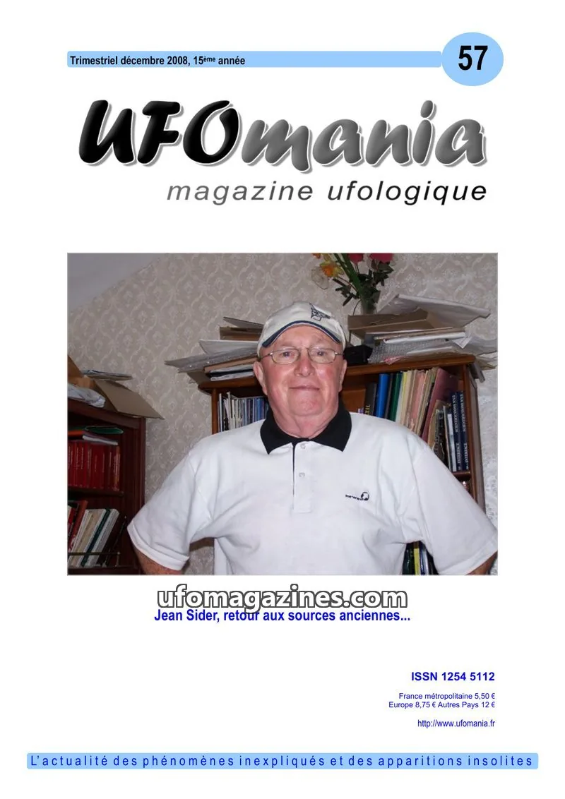 Cover of UFOmania issue 57: UFOmania