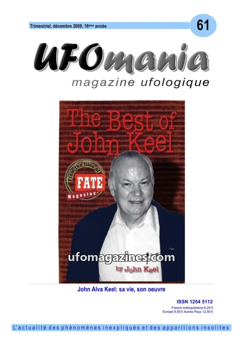 Cover of UFOmania issue 61: UFOmania