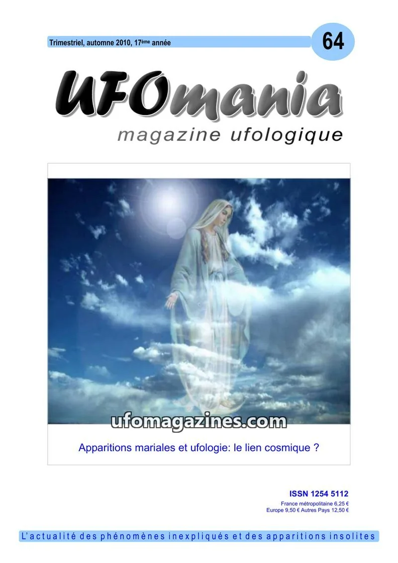 Cover of UFOmania issue 64: UFOmania