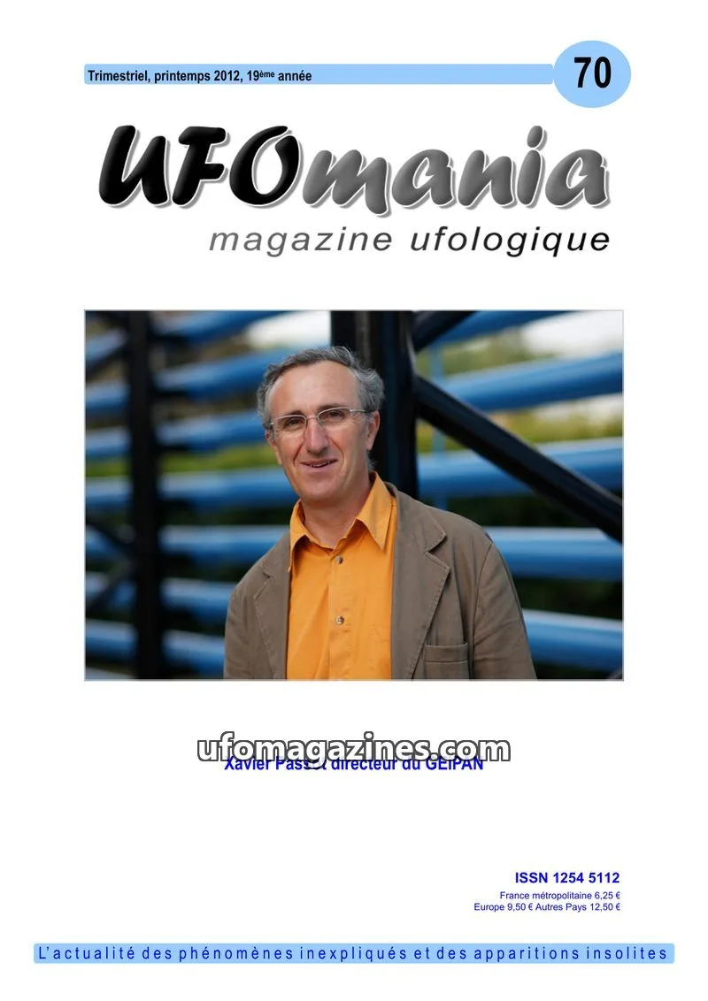 Cover of UFOmania issue 70: UFOmania