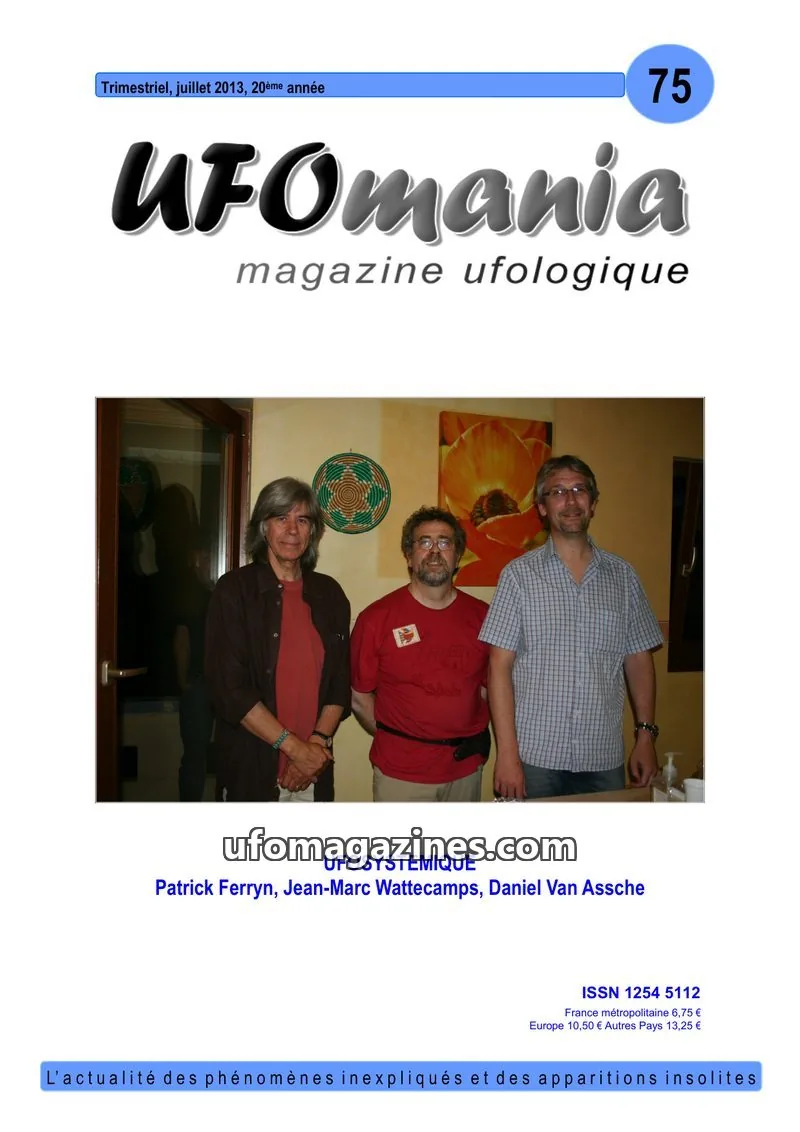 Cover of UFOmania issue 75: UFOmania