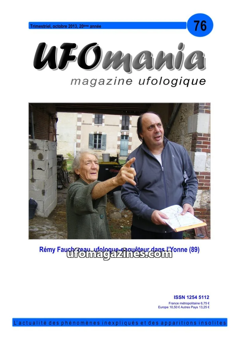 Cover of UFOmania issue 76: UFOmania