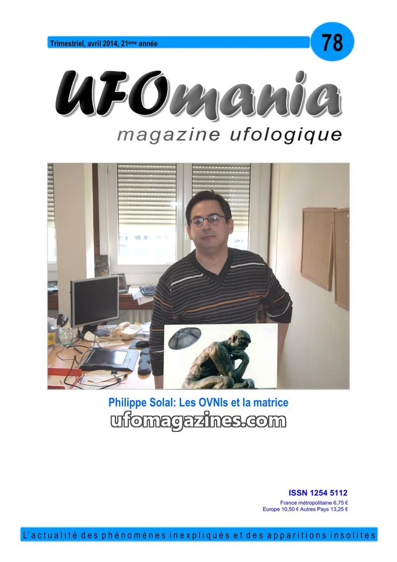 Cover of UFOmania issue 78: UFOmania