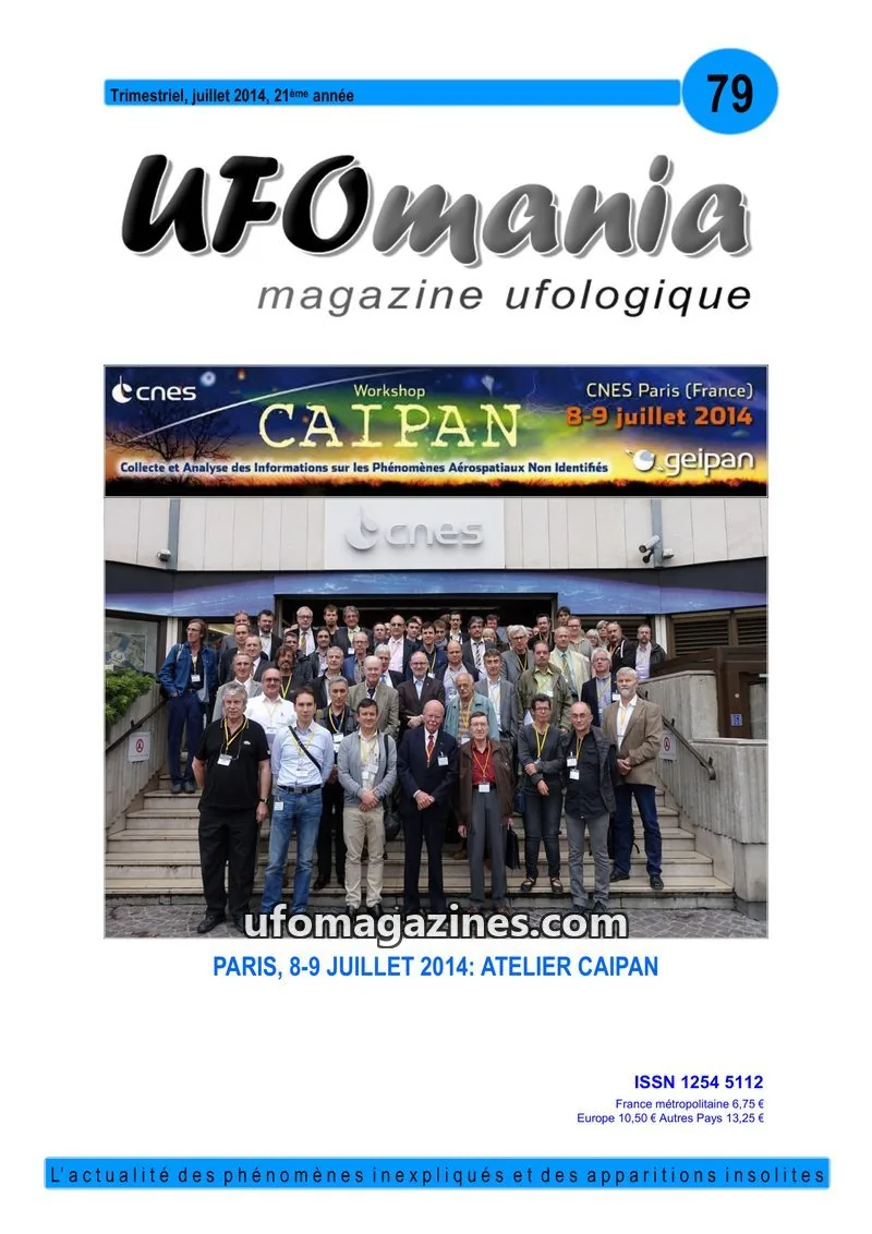 Cover of UFOmania issue 79: UFOmania