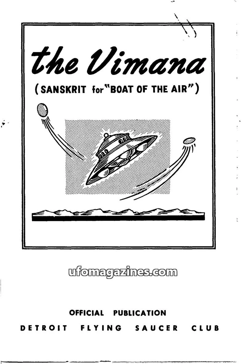 Cover of Vimana (1950s) issue 2: The Vimana