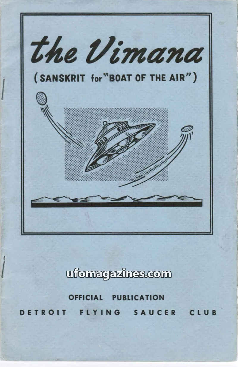 Cover of Vimana (1950s) issue No. 3: The Vimana