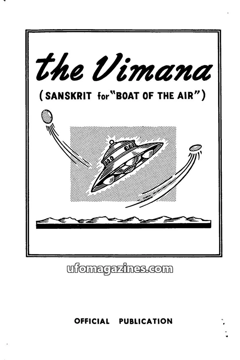 Cover of Vimana (1950s) issue 5: The Vimana