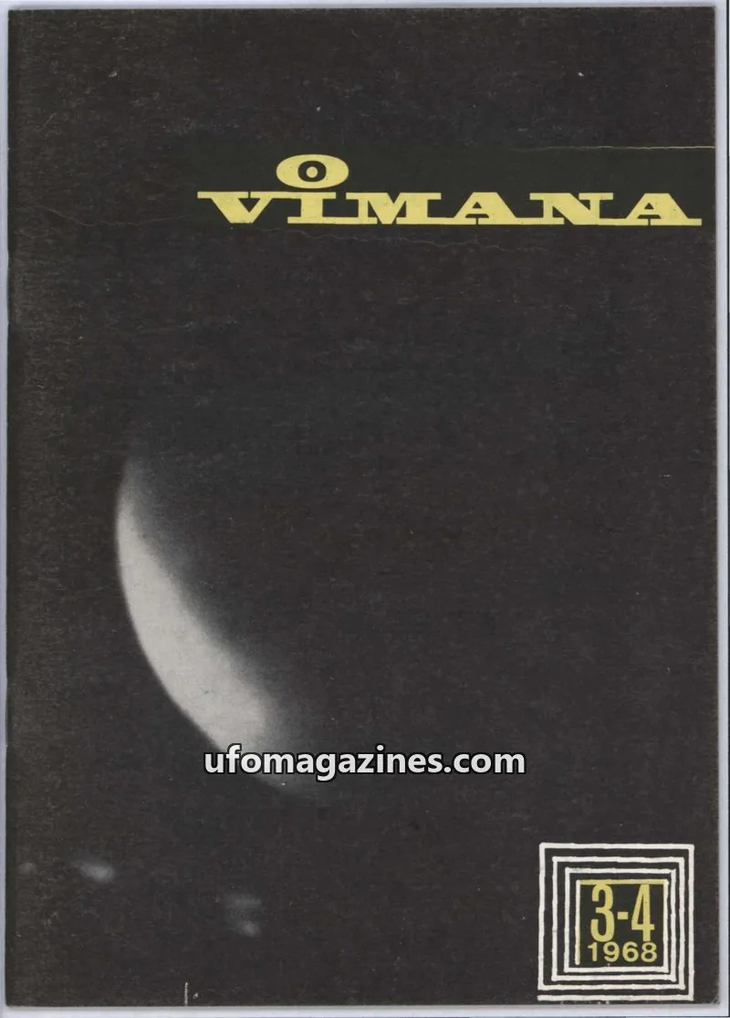 Cover of Vimana (1967-1972) issue 3-4: VIMANA