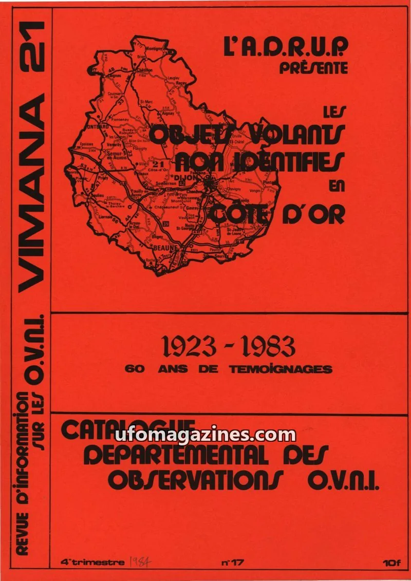 Cover of Vimana 21 issue n°17: VIMANA